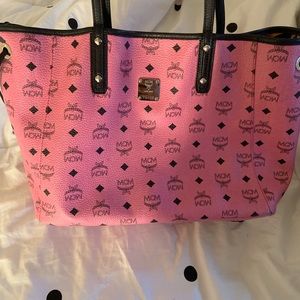 Pink MCM Tote